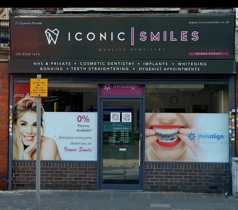 Iconic Smiles Friern Barnet storefront